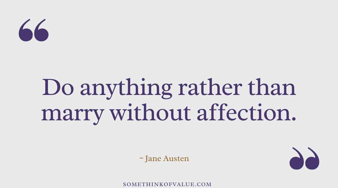 Jane Austen Quotes on Marriage