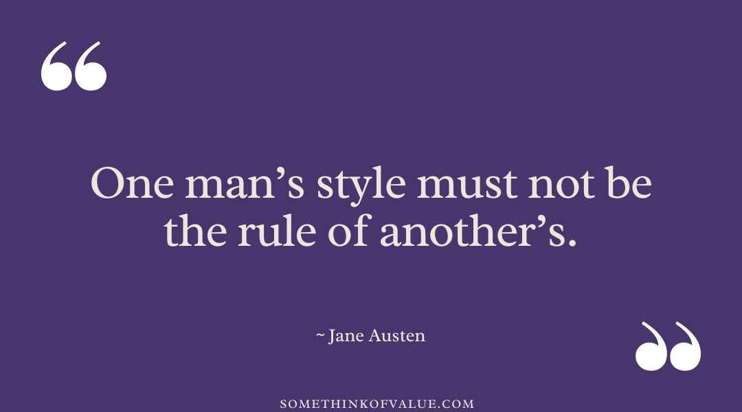 Jane Austen Quote on Men