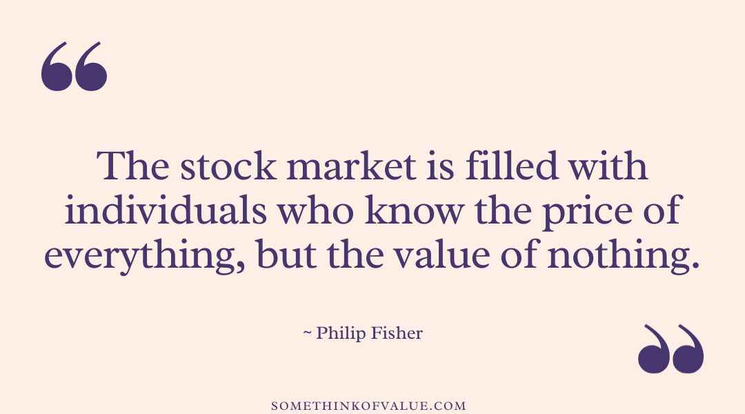 Philip Fisher Quotes about Stock Market