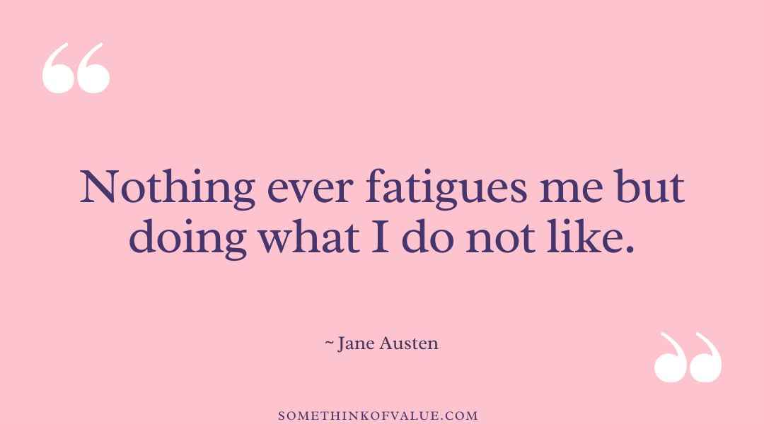 Short Jane Austen Quote