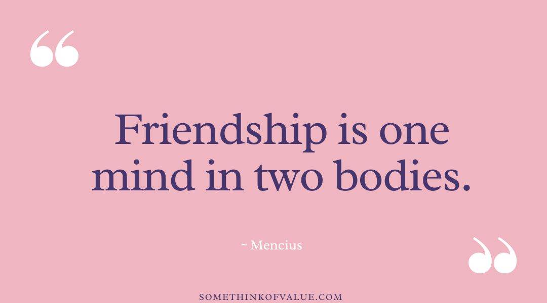 mencius quotes on friendship