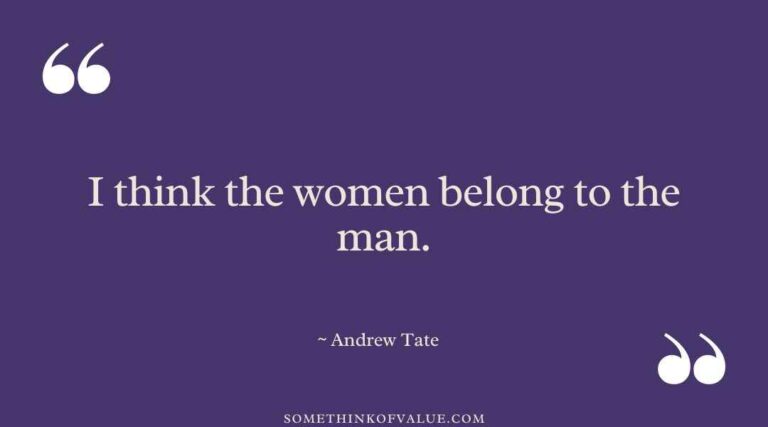 150 Andrew Tate Quotes on Women, Masculinity, Money & Life - Some Think ...