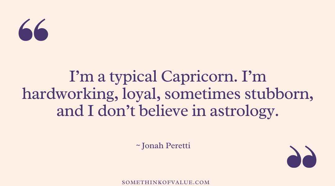 Capricorn Quote Personality