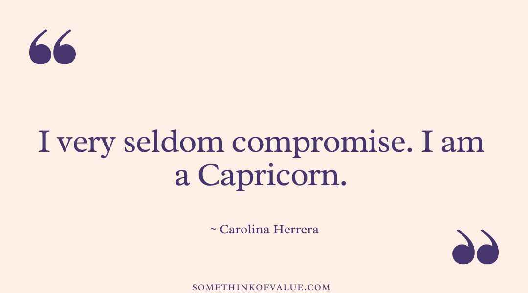 Capricorn Quote Female