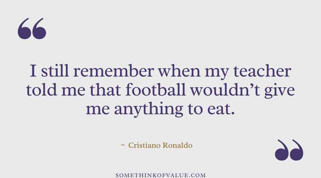 Famous Cristiano Ronaldo Quotes