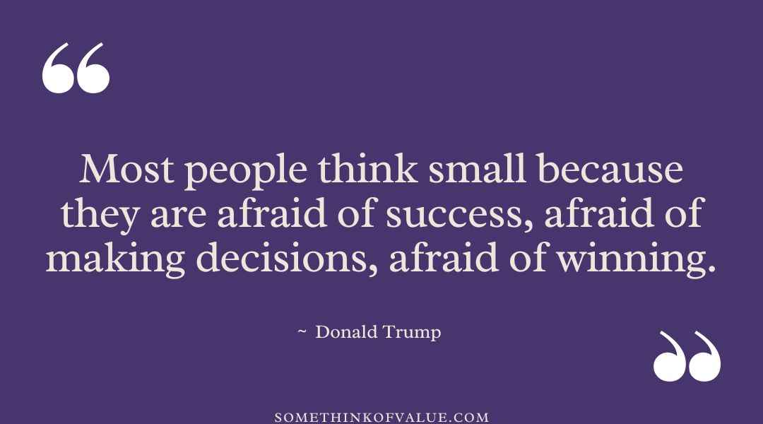 Donald Trump Quote About Winning & Mindset