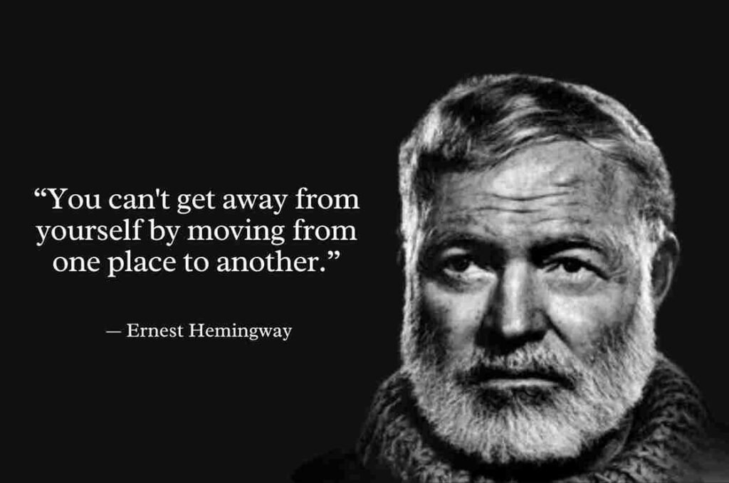 Ernest Hemingway famous quotes