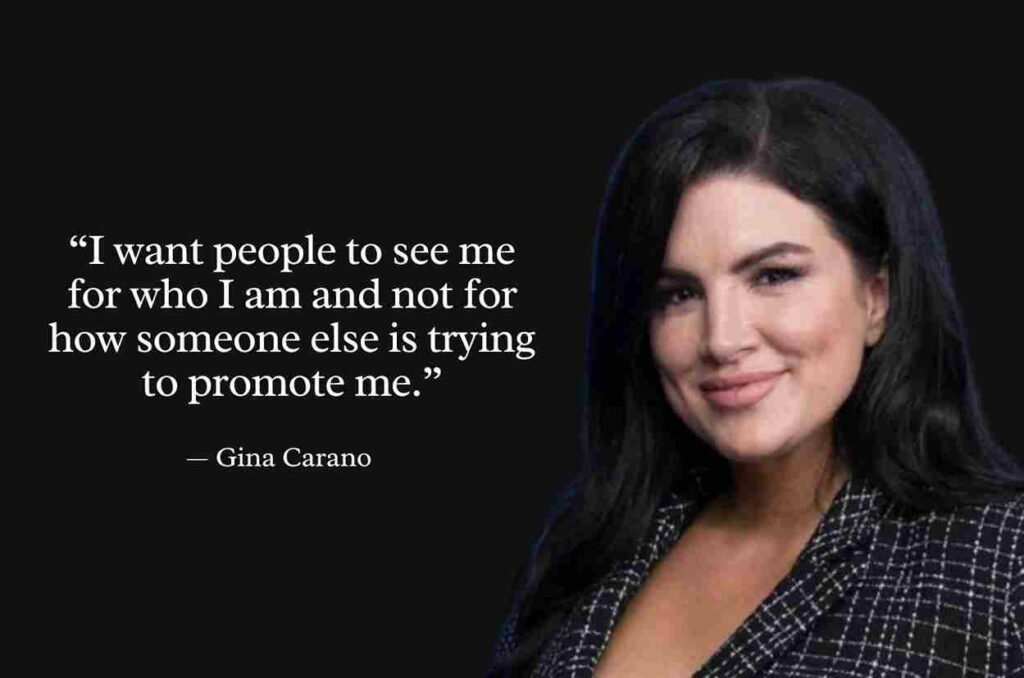 Gina Carano Quote