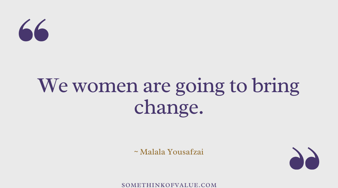 Malala Yousafzai Quote on Gender Equality