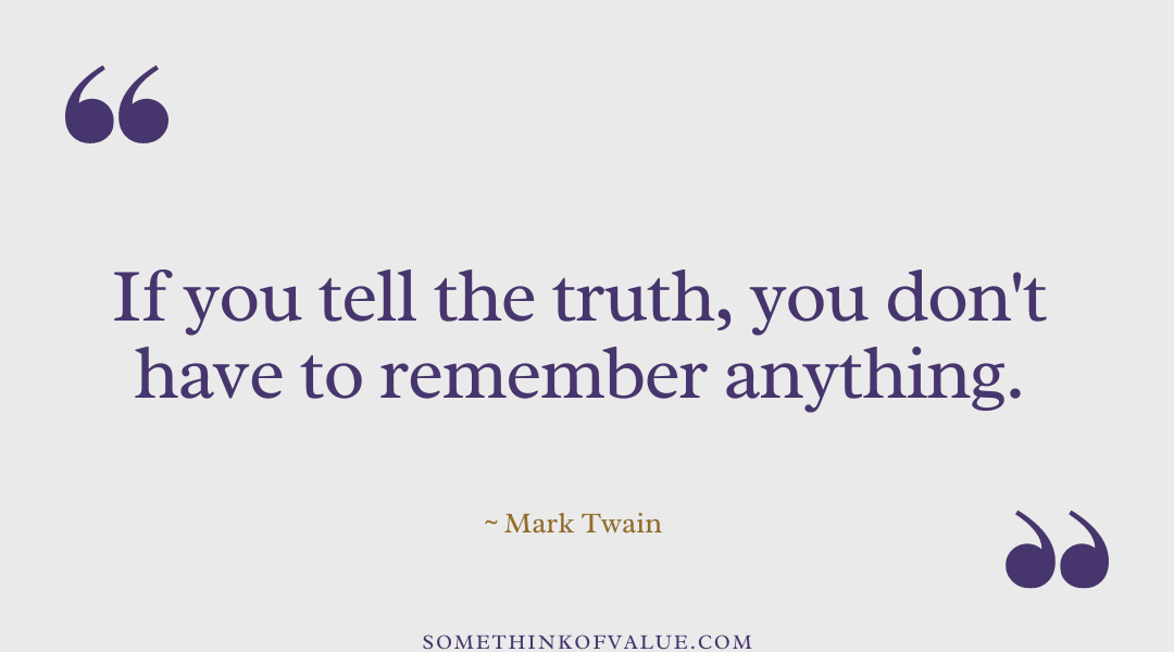 Mark Twain Quote on Truth