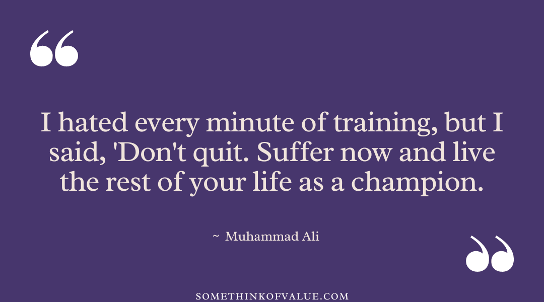 Muhammad Ali Quote