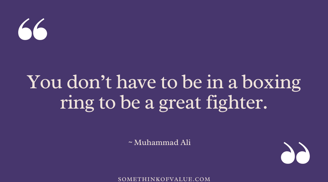 Muhammad Ali Quote on Boxing