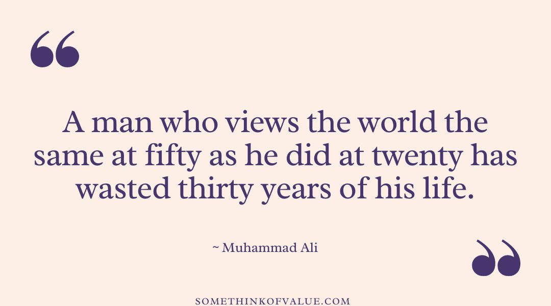 Muhammad Ali Quote on Life