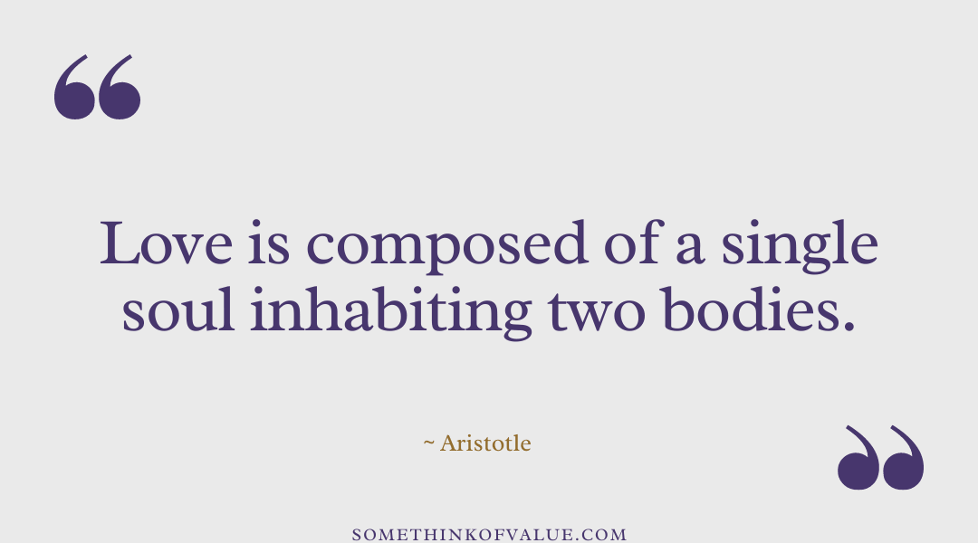 Aristotle Quote on Love