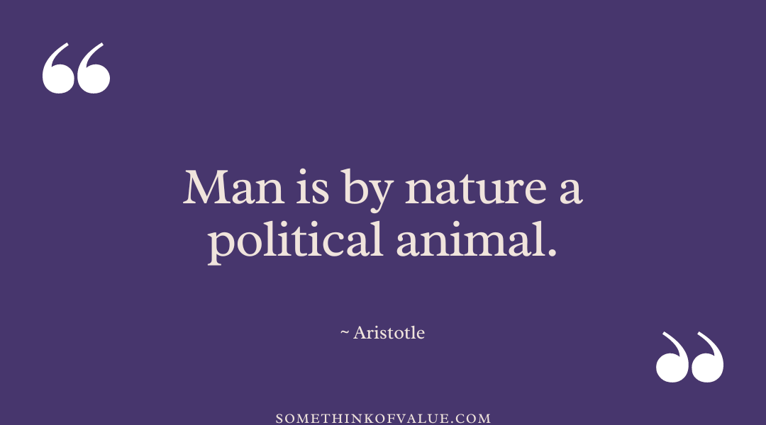 Aristotle Quote on Politics