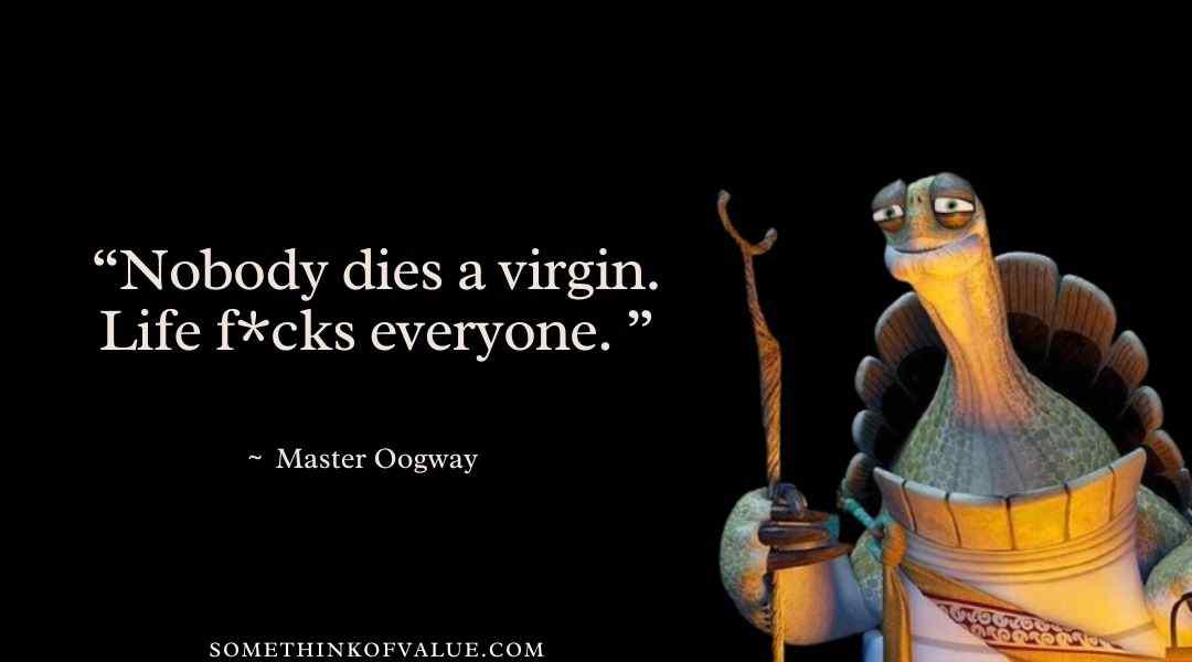 Funny Master Oogway quote meme