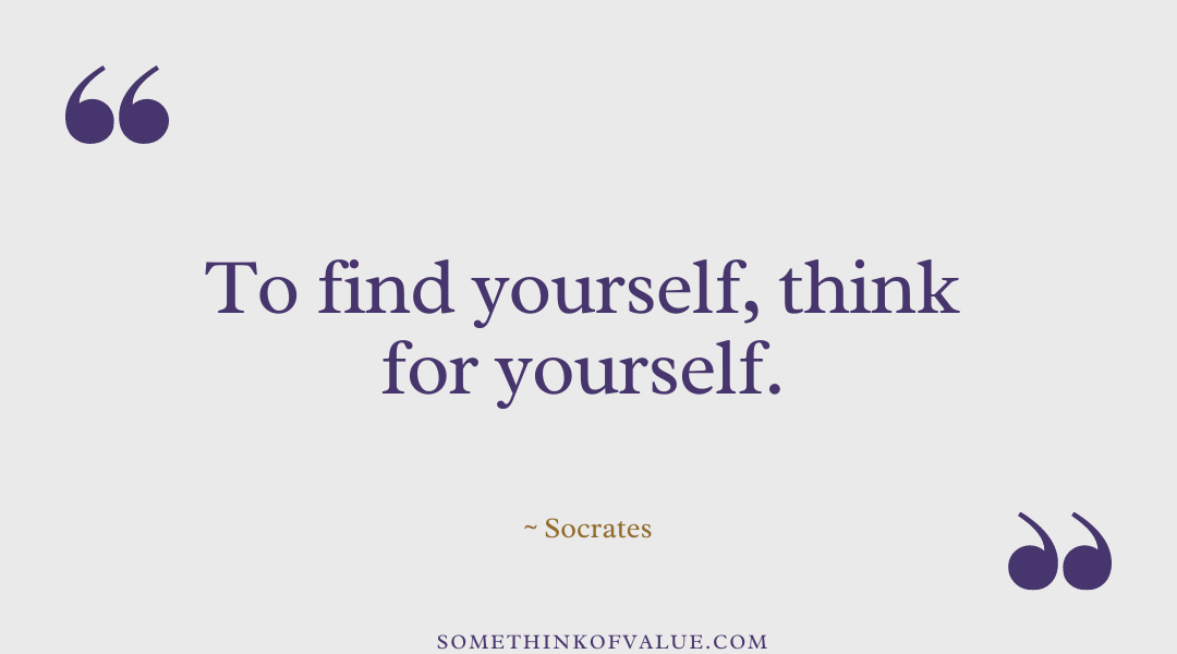 Socrates Quote on Self