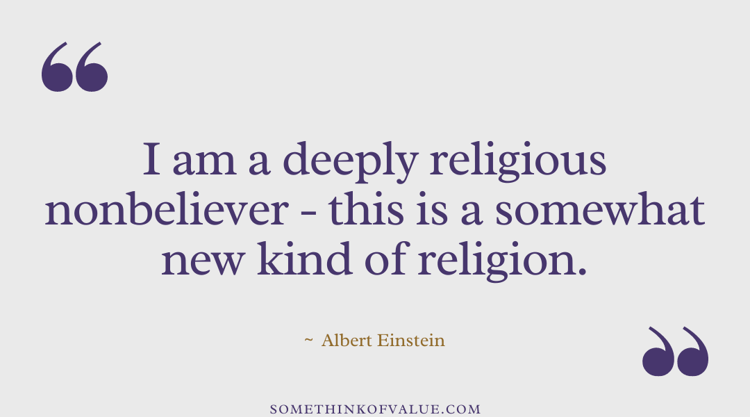 Albert Einstein Quotes on Religion