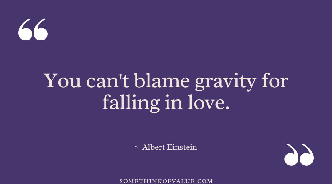 Albert Einstein Quote on Love