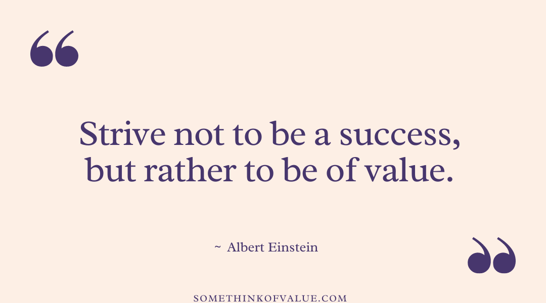 Albert Einstein Quote on Success