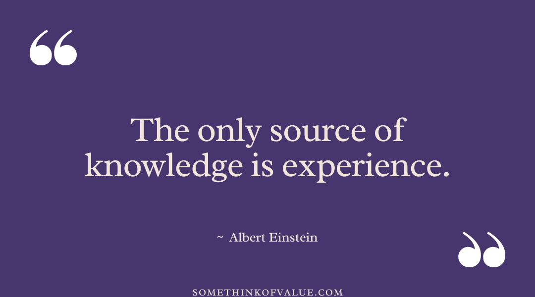 Albert Einstein Quote on Knowledge