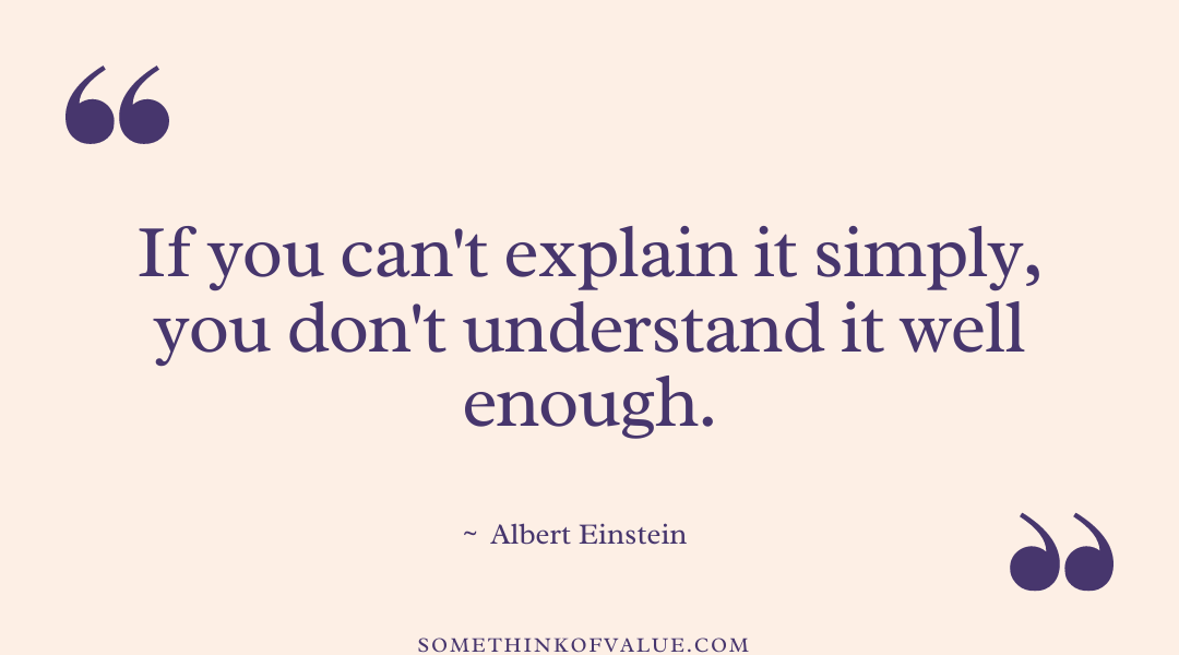 Albert Einstein Quote on Simplicity