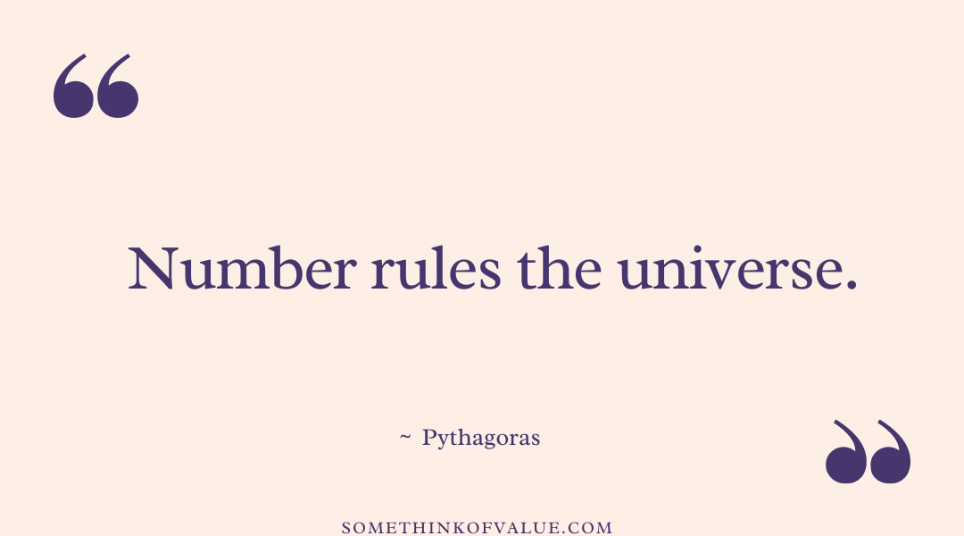 Pythagoras Quote on Numbers 