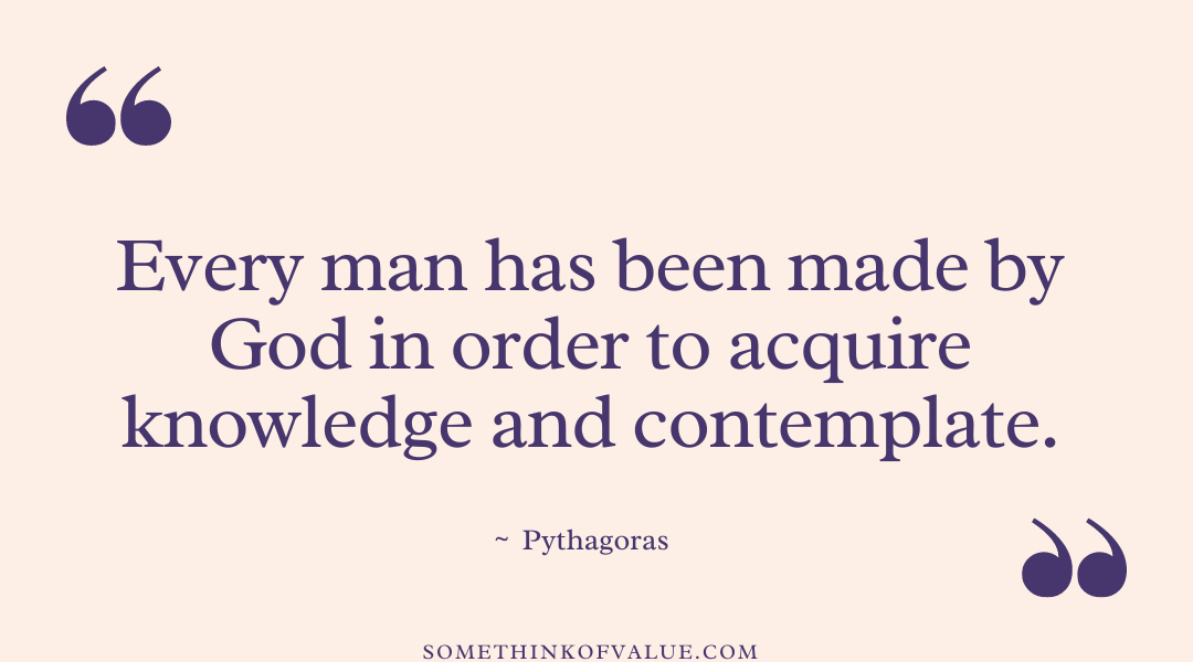 Pythagoras Quote on God