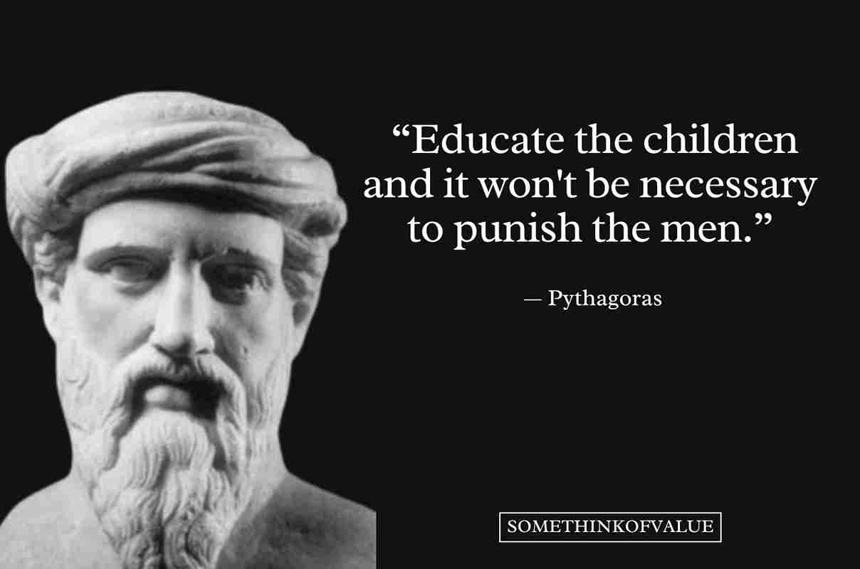 80 Pythagoras Quotes on Life, Numbers \u0026 Philosophy - Some Think Of Value, image size:1208x800
