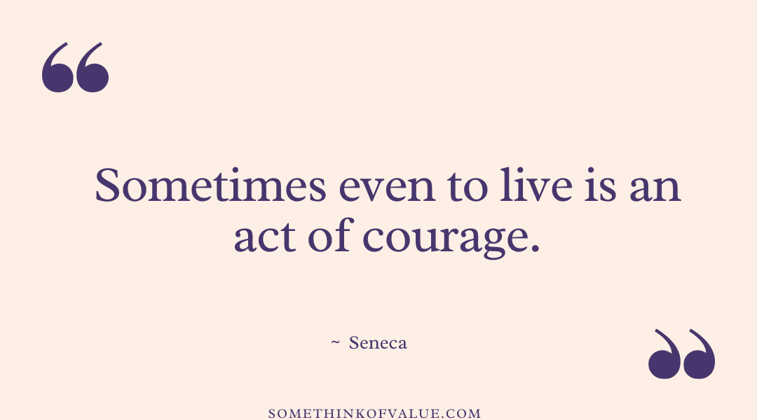 Stoic Quote on Courage