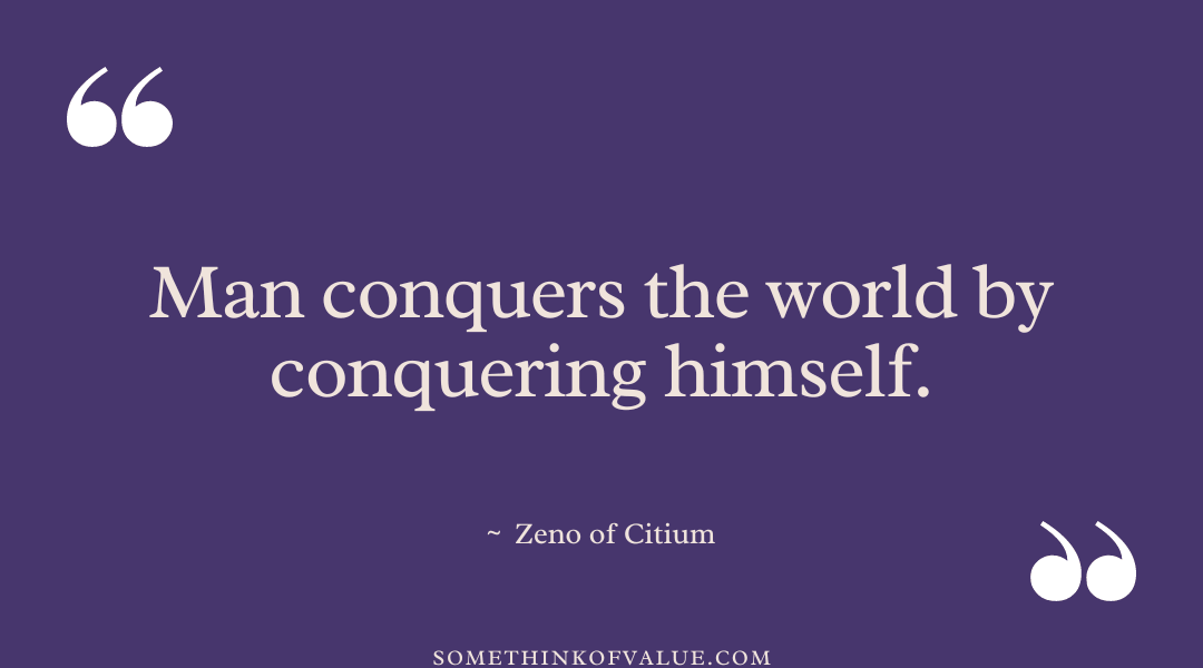 Stoic Zeno of Citium Quote