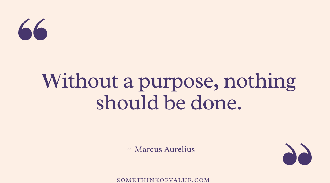 Stoic Quote on Purpose