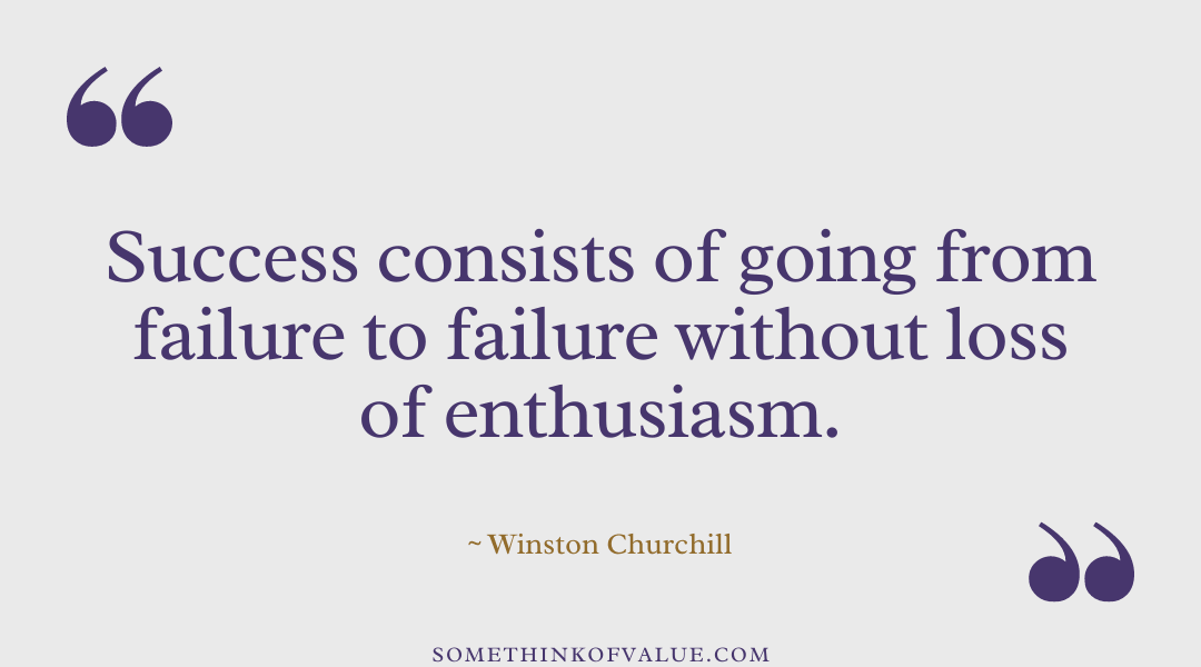 Winston Churchill Quote on Success