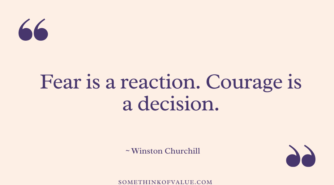 Winston Churchill Quote on Courage