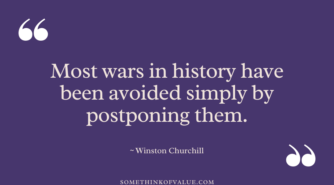 Winston Churchill Quote on History