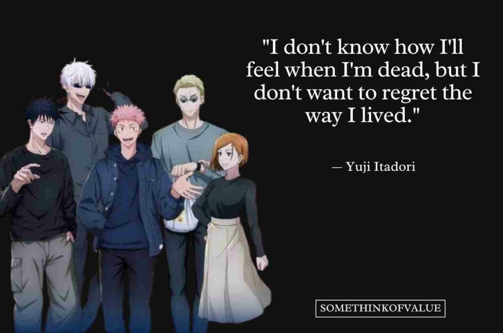 Jujutsu Kaisen Quote