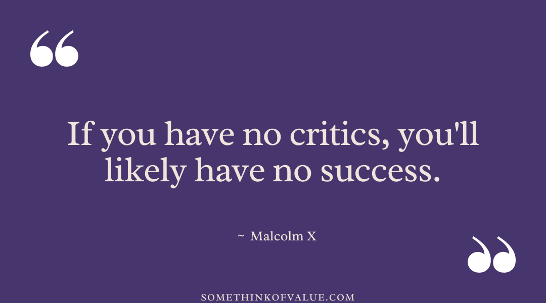 Malcolm X Quote on Success