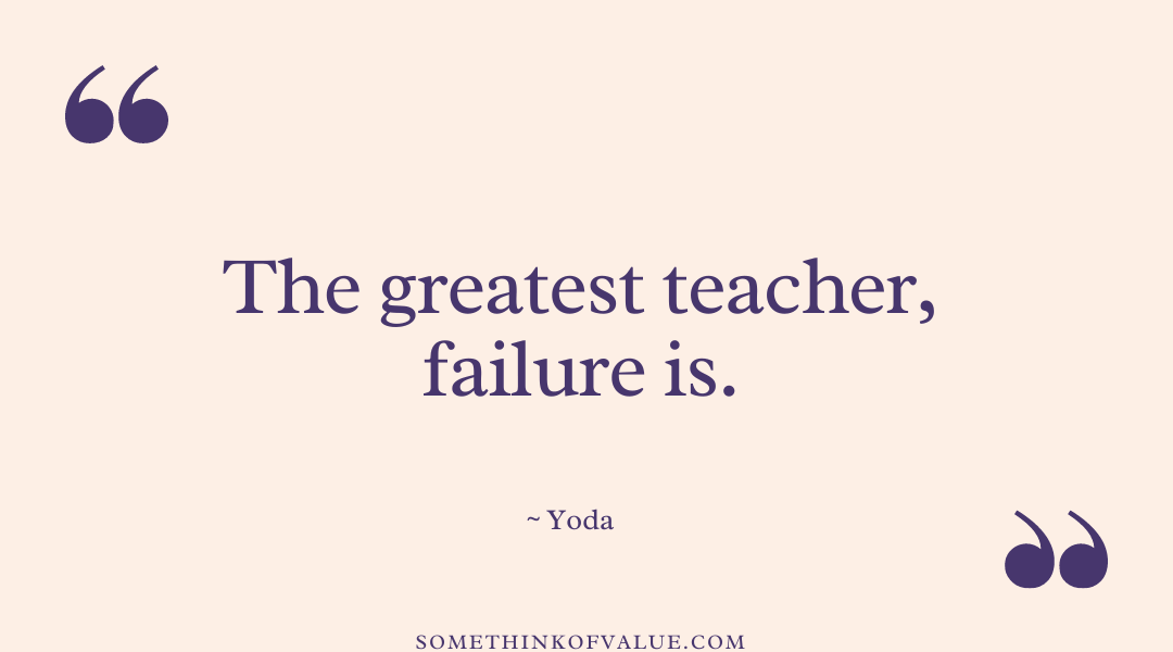 Yoda Quote on Failure