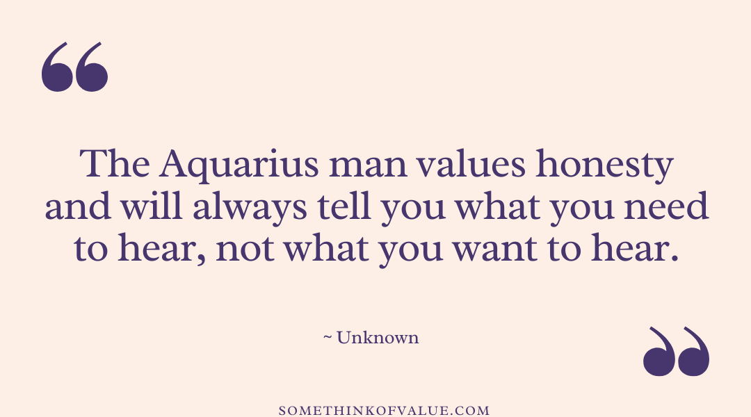 Aquarius Quotes Male