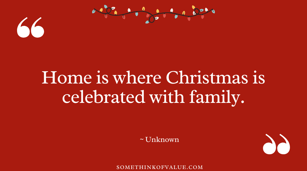 Christmas Quote for Family