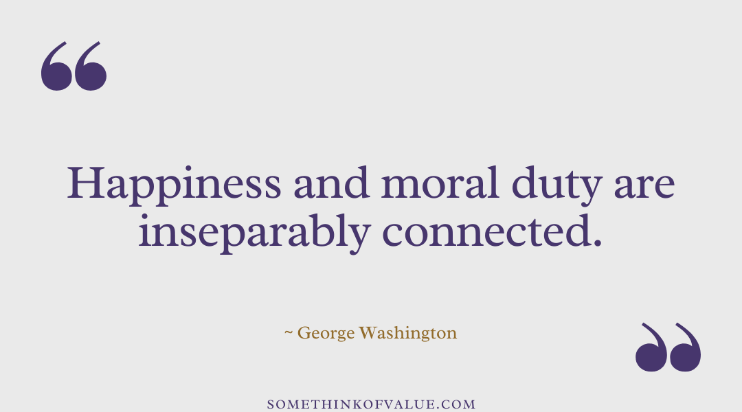 George Washington Quote on Character