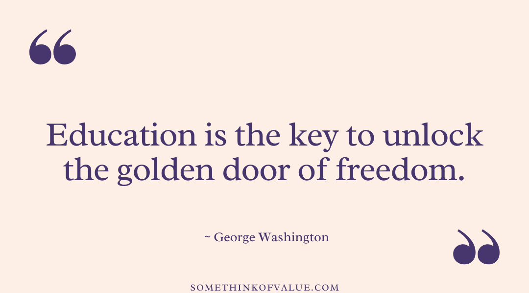 George Washington Quote on Education