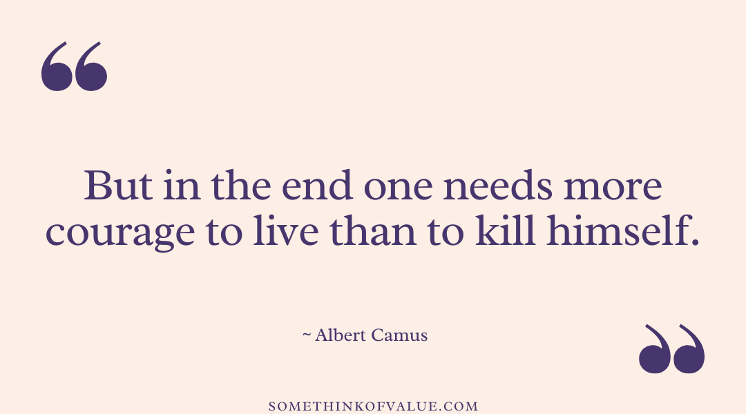 Albert Camus Quote on Death