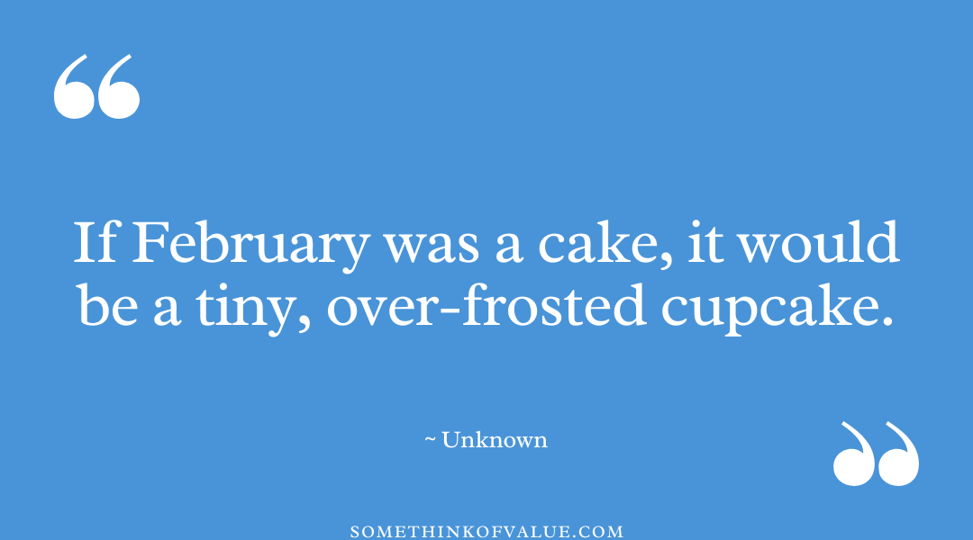 Funny February Quote