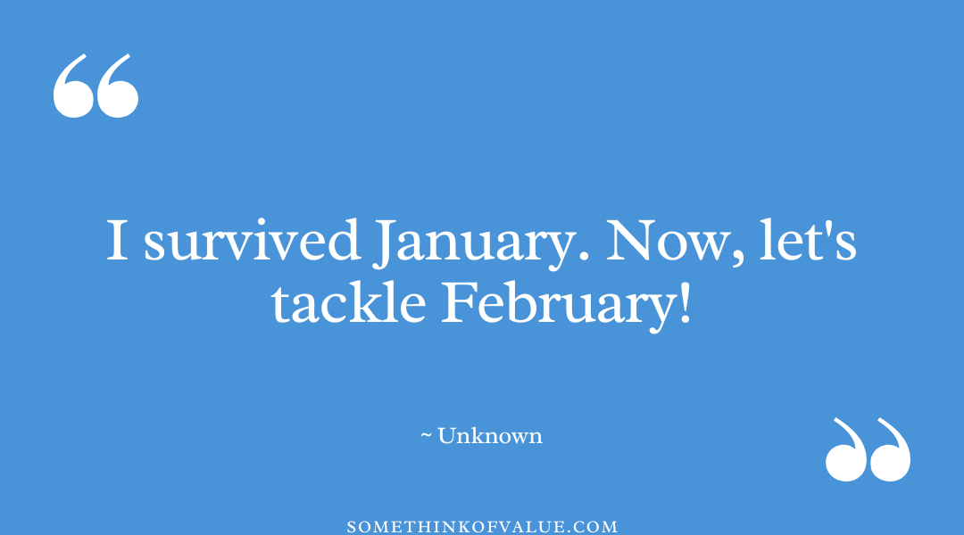 February Quote for Instagram