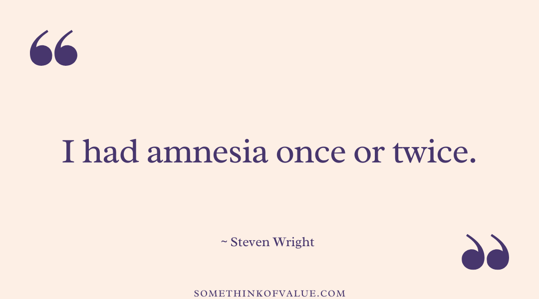 Steven Wright Quote