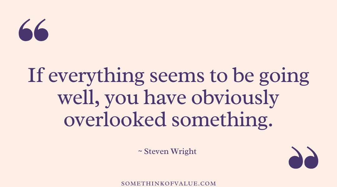 Steven Wright Quotes