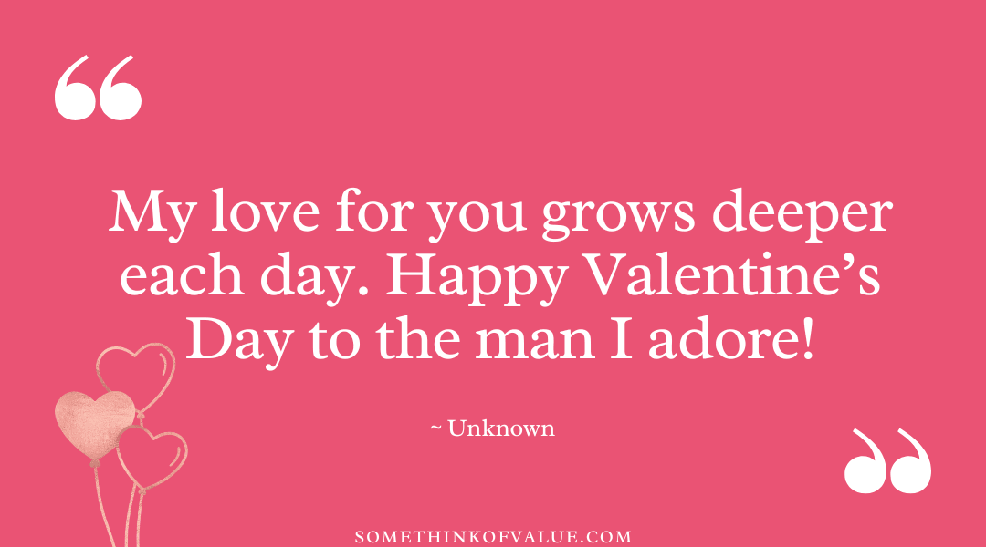 Valentine's Day Quotes for Him