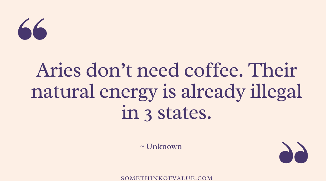 Funny Aries Quotes