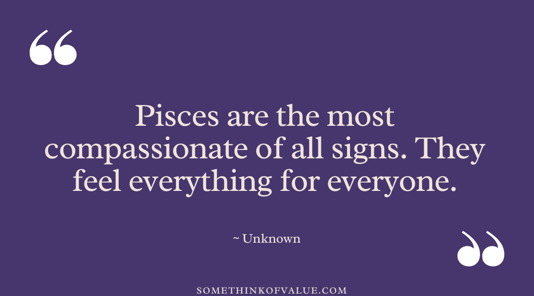 Pisces Quote Personality